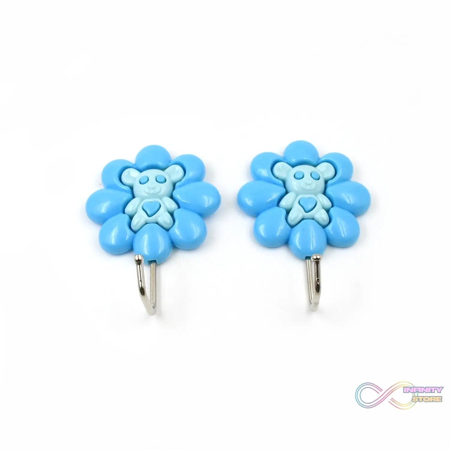 Multipurpose Self - Adhesive hooks (2 Pc Set / Mix Design) - infinityexculsivestore.com