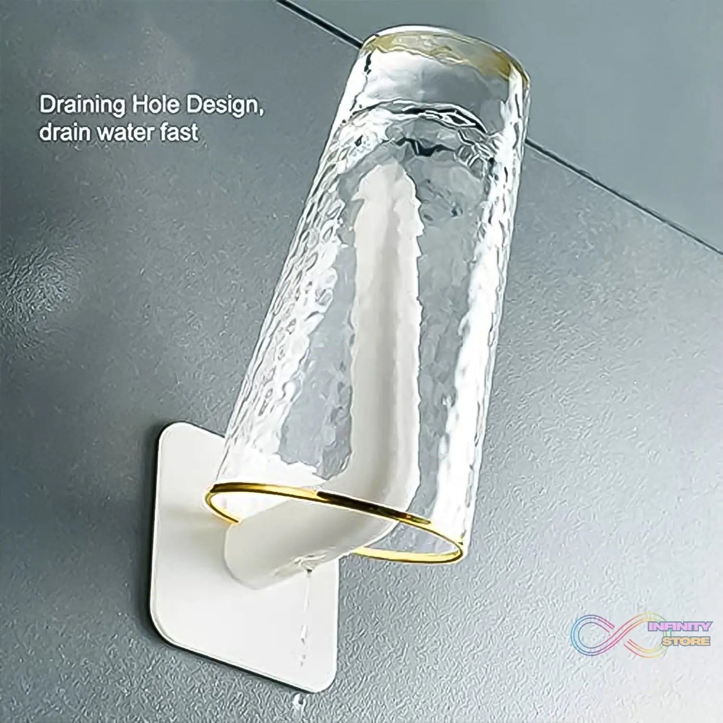 Multipurpose Shelf Organizer, Hanging Storage Rack (2 Pc Set With 2 Adhesive hook) - infinityexculsivestore.com
