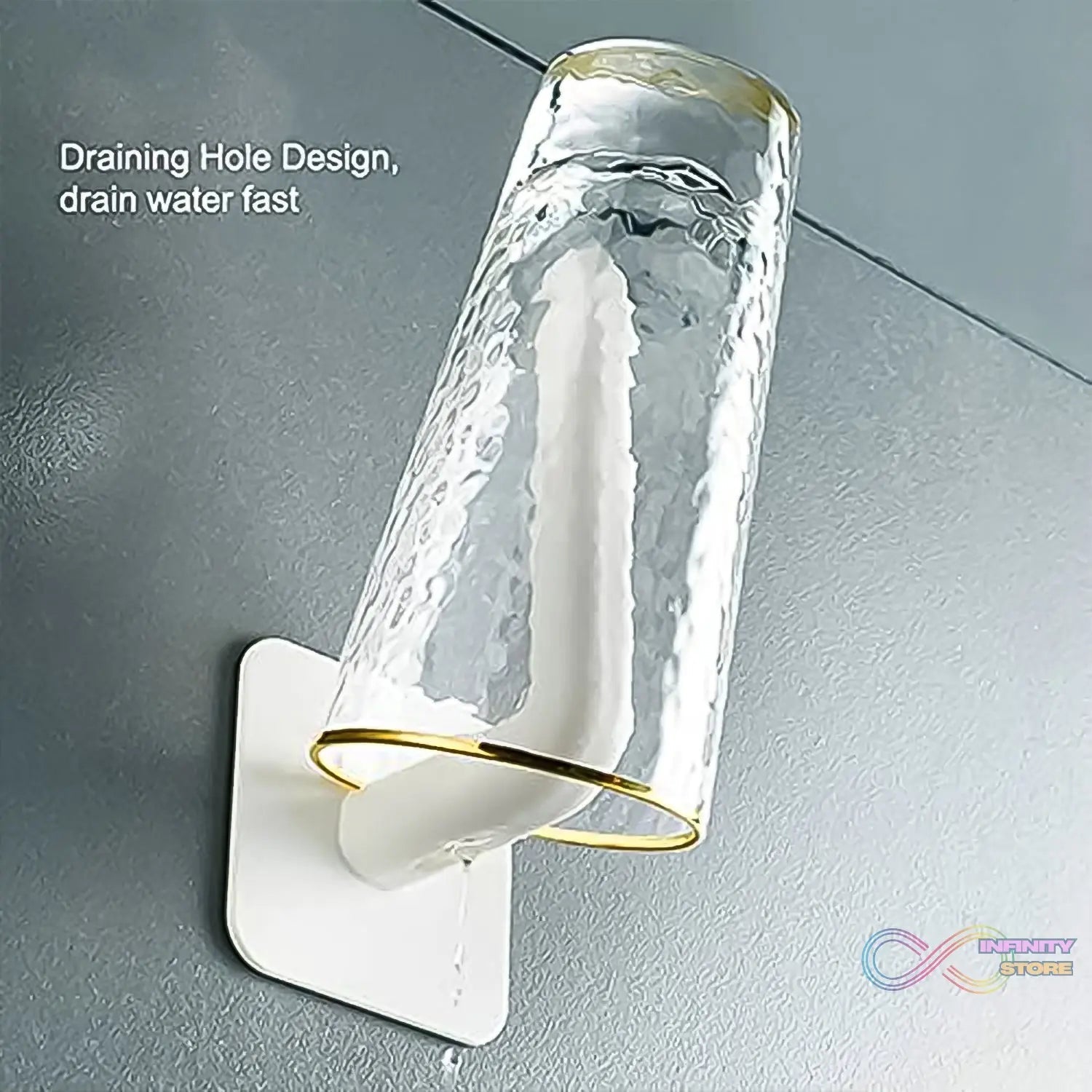 Multipurpose Shelf Organizer, Hanging Storage Rack (2 Pc Set With 2 Adhesive hook) - infinityexculsivestore.com