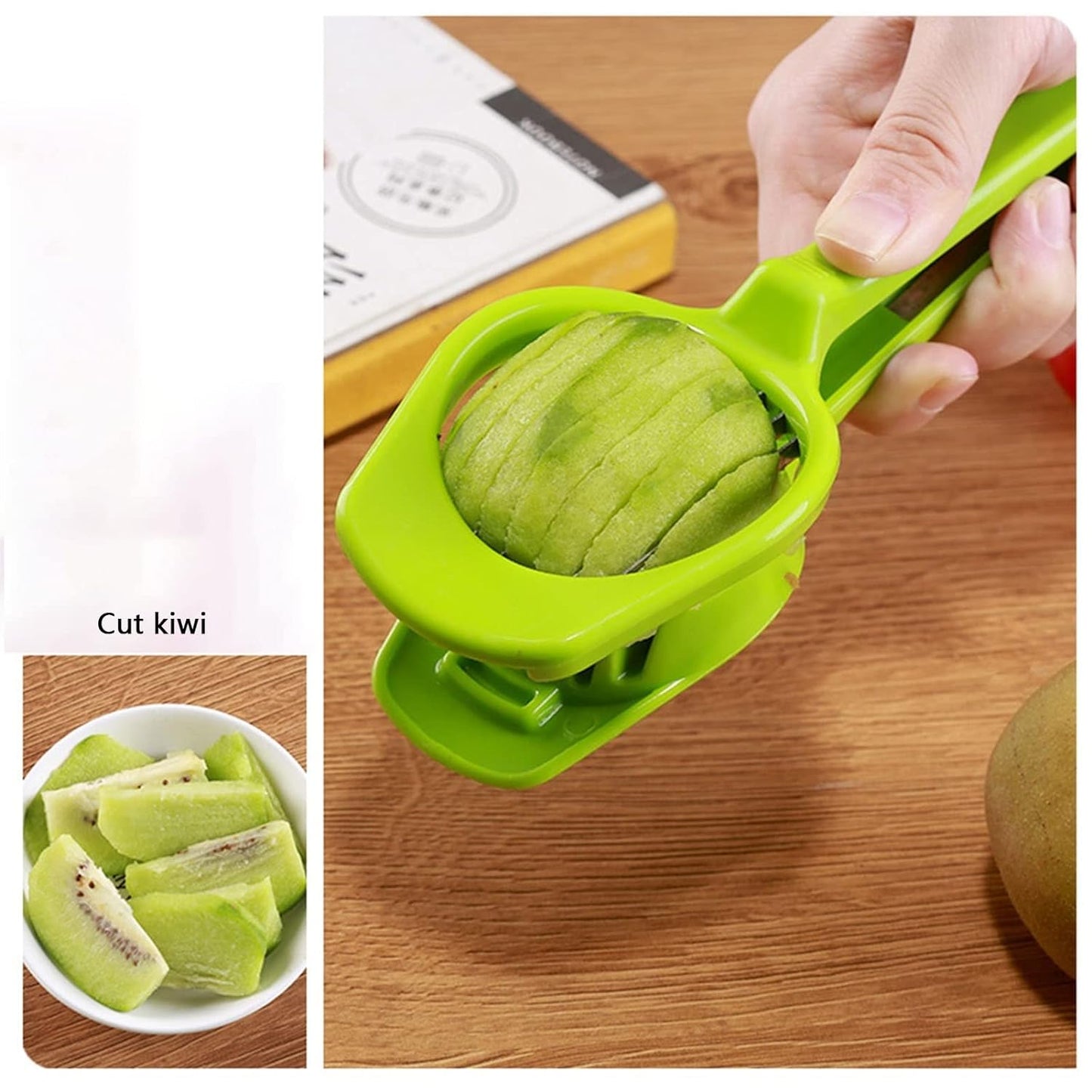 Multipurpose Slicer with Seven Blades, Egg Slicers Stainless Slicer, Strawberry, Tomato, Kiwi, Fruit Cutter, Divider Separator - infinityexculsivestore.com