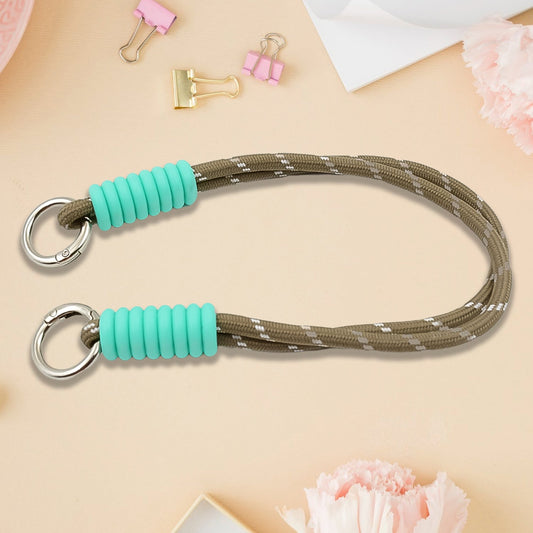 Multipurpose Two Sided Adjustable Hand Wrist Strap Lanyardwith Cellphone, Phone Strap (1 Pc / 14.5 Inch / Multicolor) - infinityexculsivestore.com