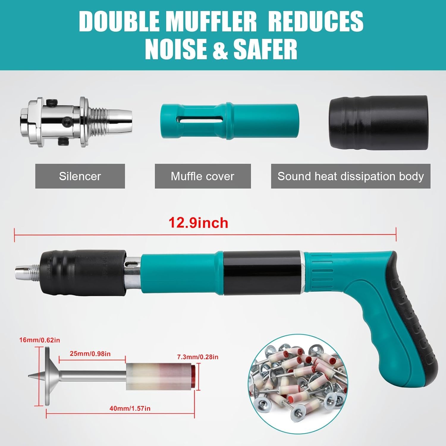 Nail gun With 10 Nails - infinityexculsivestore.com