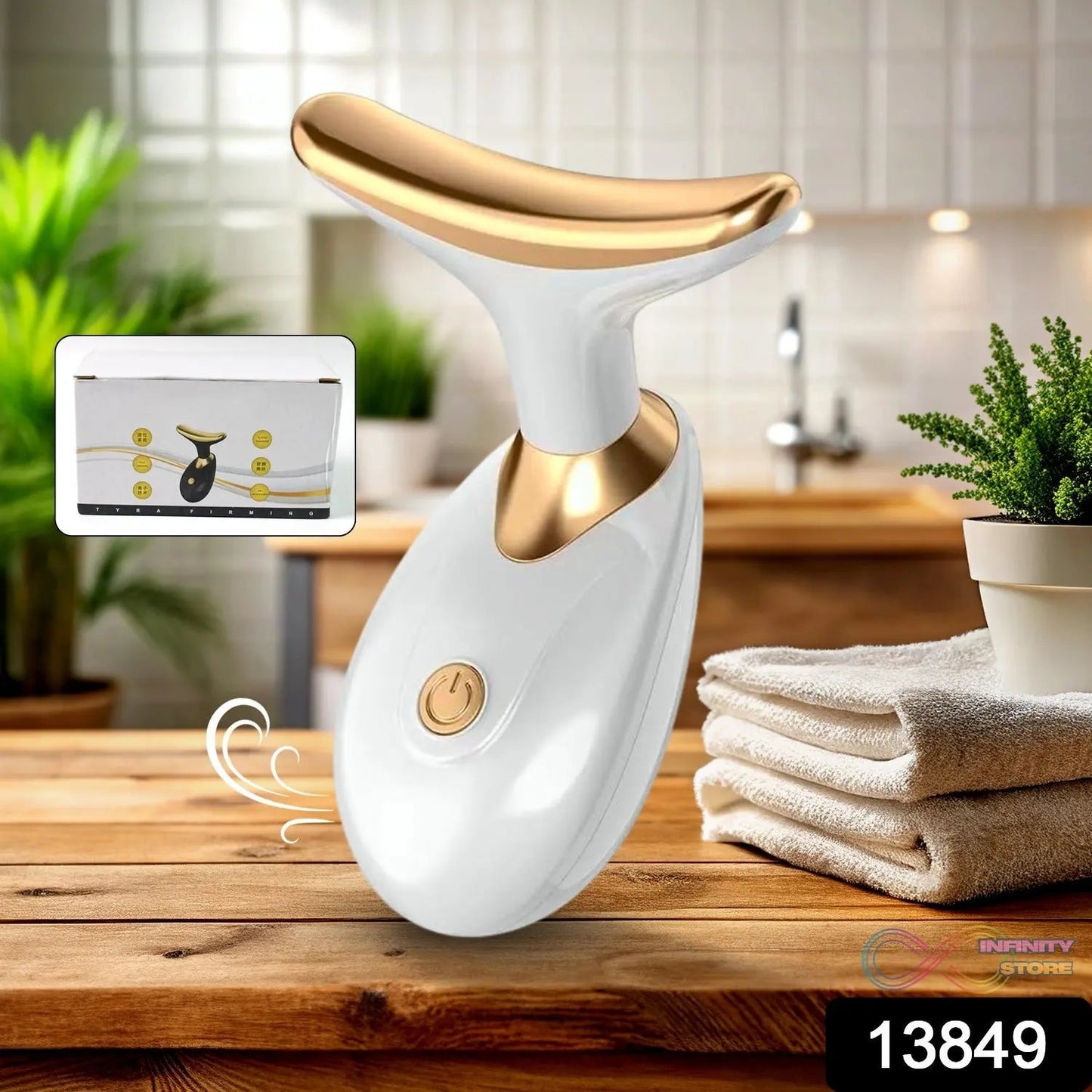 Neck Face Massager, Firming Wrinkle Removal Tool (Neck Wrinkle Removal Tool / 1 Pc) - infinityexculsivestore.com