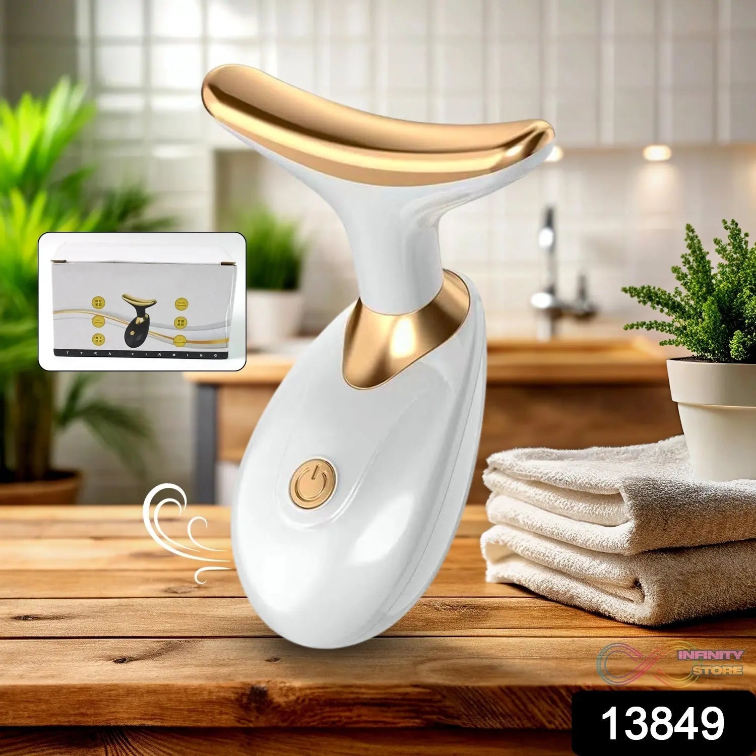Neck Face Massager, Firming Wrinkle Removal Tool (Neck Wrinkle Removal Tool / 1 Pc) - infinityexculsivestore.com