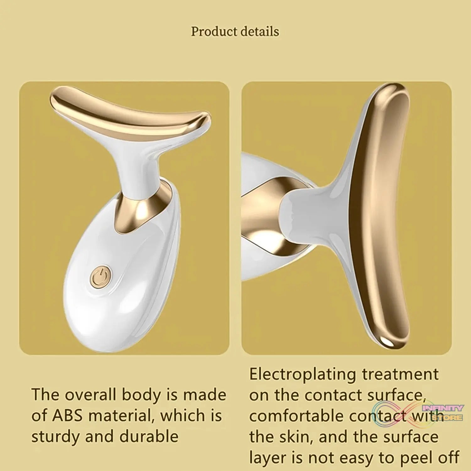 Neck Face Massager, Firming Wrinkle Removal Tool (Neck Wrinkle Removal Tool / 1 Pc) - infinityexculsivestore.com