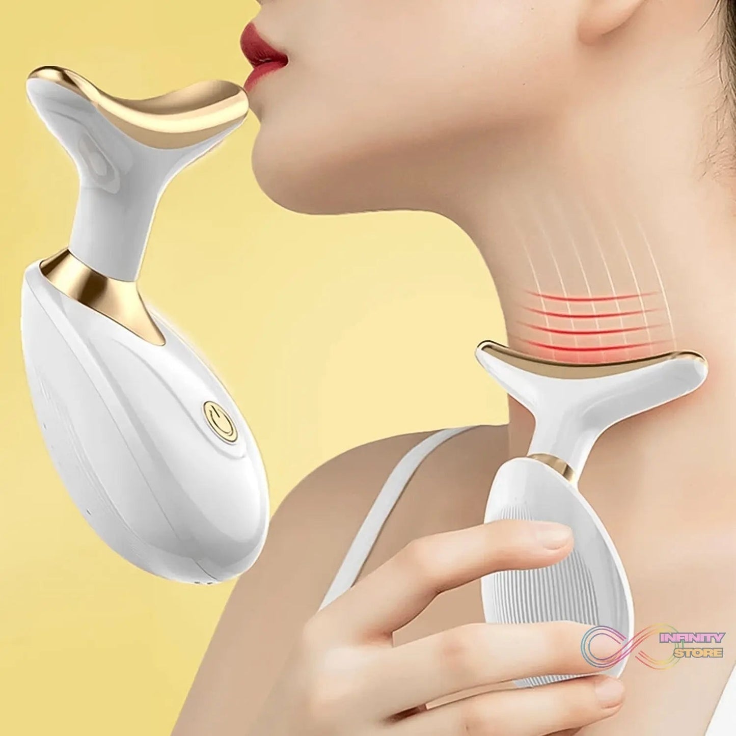 Neck Face Massager, Firming Wrinkle Removal Tool (Neck Wrinkle Removal Tool / 1 Pc) - infinityexculsivestore.com