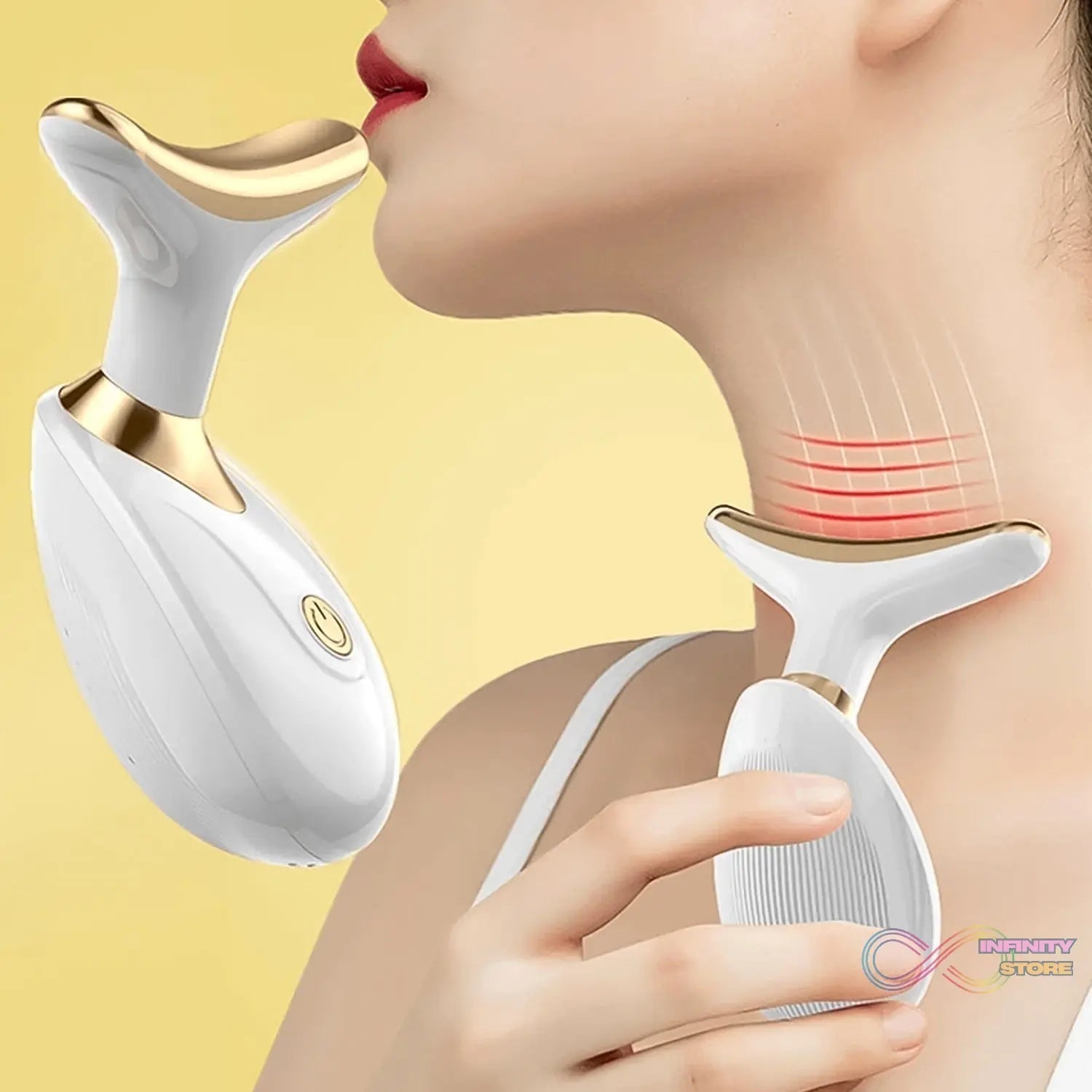 Neck Face Massager, Firming Wrinkle Removal Tool (Neck Wrinkle Removal Tool / 1 Pc) - infinityexculsivestore.com