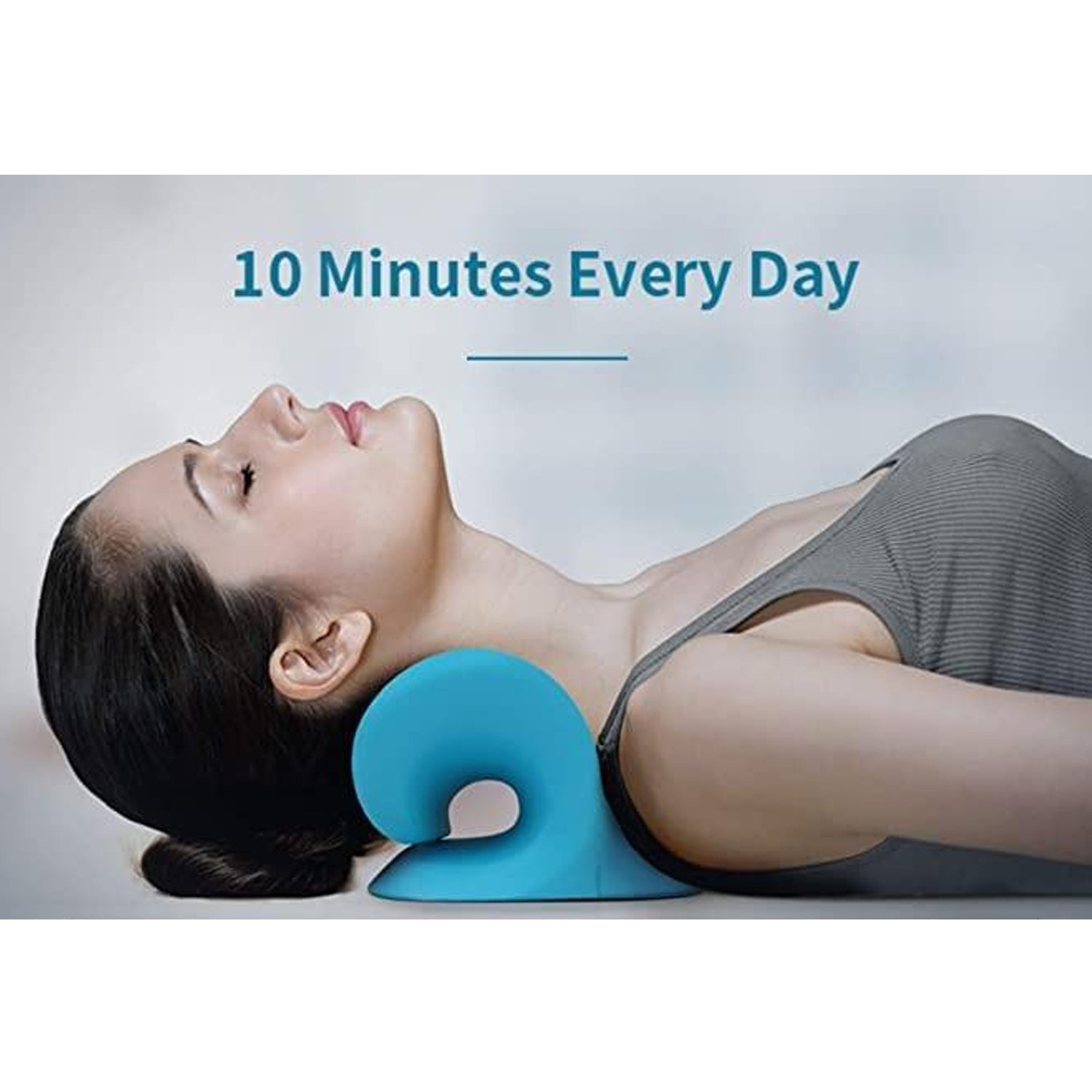 Neck Relaxer | Cervical Pillow for Neck & Shoulder Pain | Chiropractic Acupressure Manual Massage | Medical Grade Material | Recommended by Orthopaedics - infinityexculsivestore.com