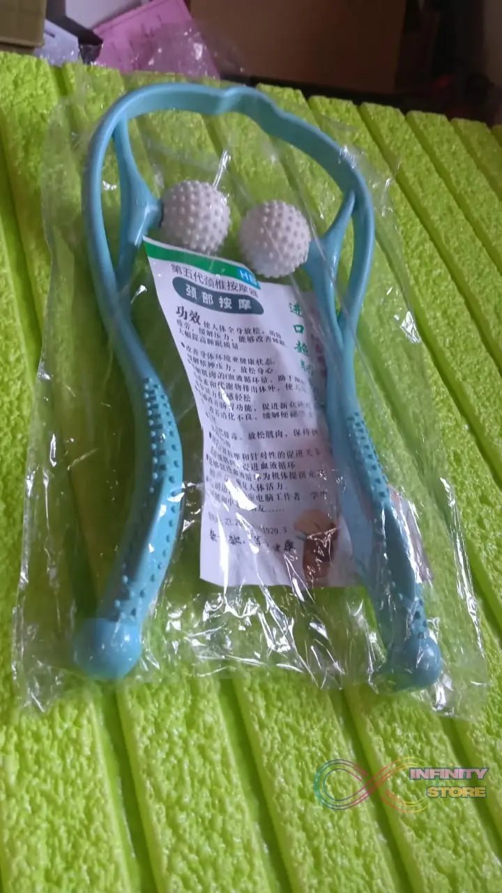 Neck Shoulder Massager, 13.5x7.08in Portable Relieving the Back for Men Relieving the Waist Women - infinityexculsivestore.com