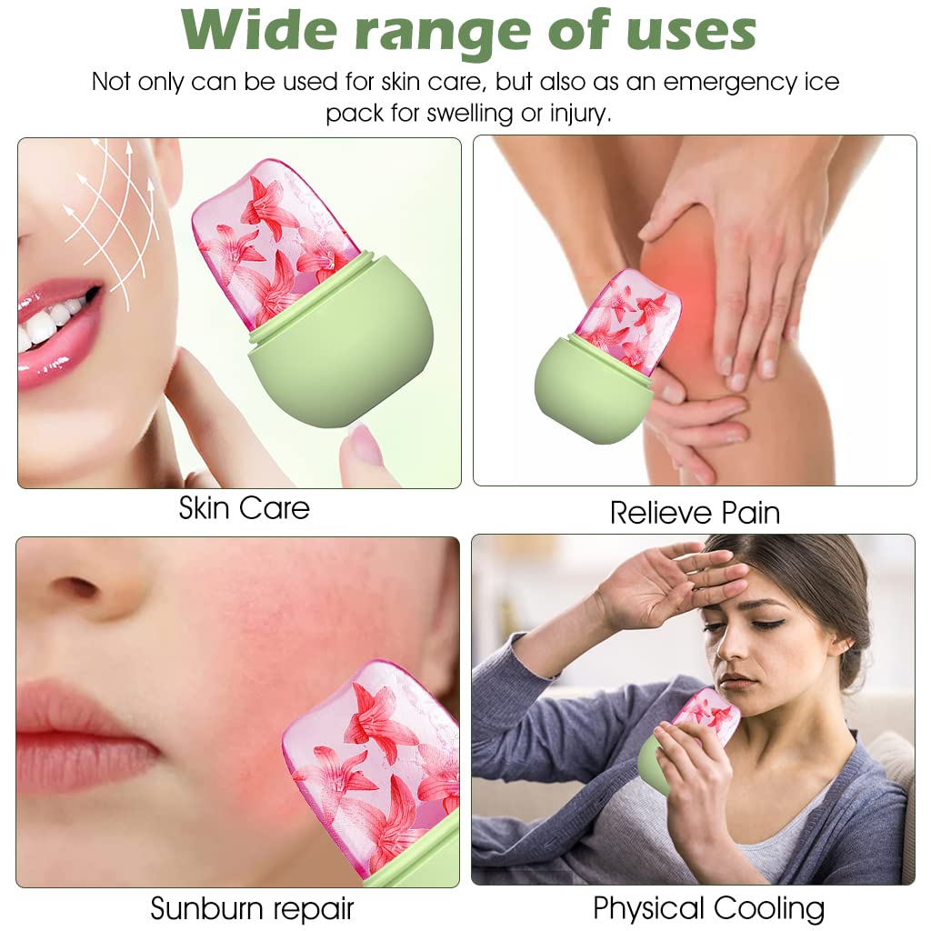 Non - Slip Silicone Ice Roller for Face – Reusable Beauty Tool (1 Pc) - infinityexculsivestore.com
