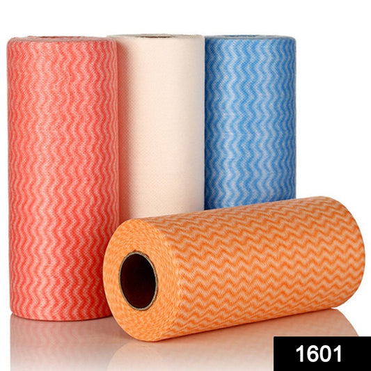 Non Wooven Fabric Disposable Handy Wipe Cleaning Cloth Roll, Tissue Roll (1Pc) - infinityexculsivestore.com