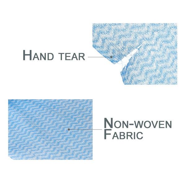 Non Wooven Fabric Disposable Handy Wipe Cleaning Cloth Roll, Tissue Roll (1Pc) - infinityexculsivestore.com