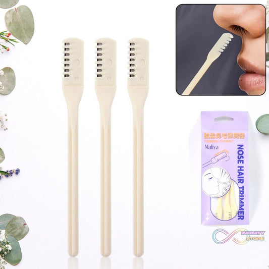 Nose Hair Removal Trimmer Nose Hair Remover Razor Kit Blade (3 Pcs Set) - infinityexculsivestore.com