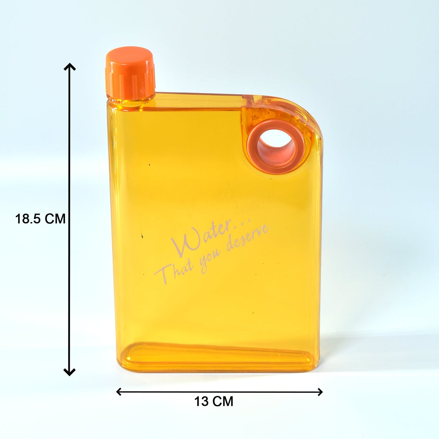 Notebook Style Slim Water Bottle (380 ml, Multicolor) - infinityexculsivestore.com