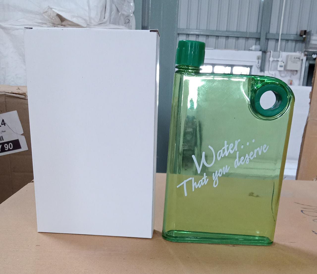 Notebook Style Slim Water Bottle (380 ml, Multicolor) - infinityexculsivestore.com