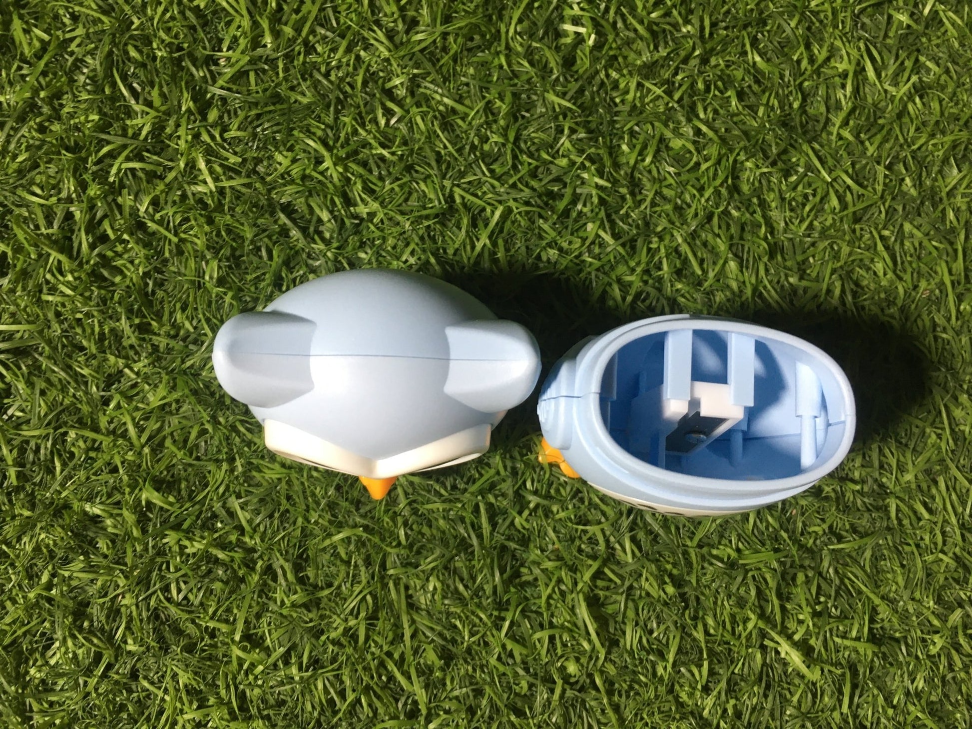 Owl Theme Pencil Sharpner and Eraser 2 in 1 Combo For Kids (Blue) - infinityexculsivestore.com