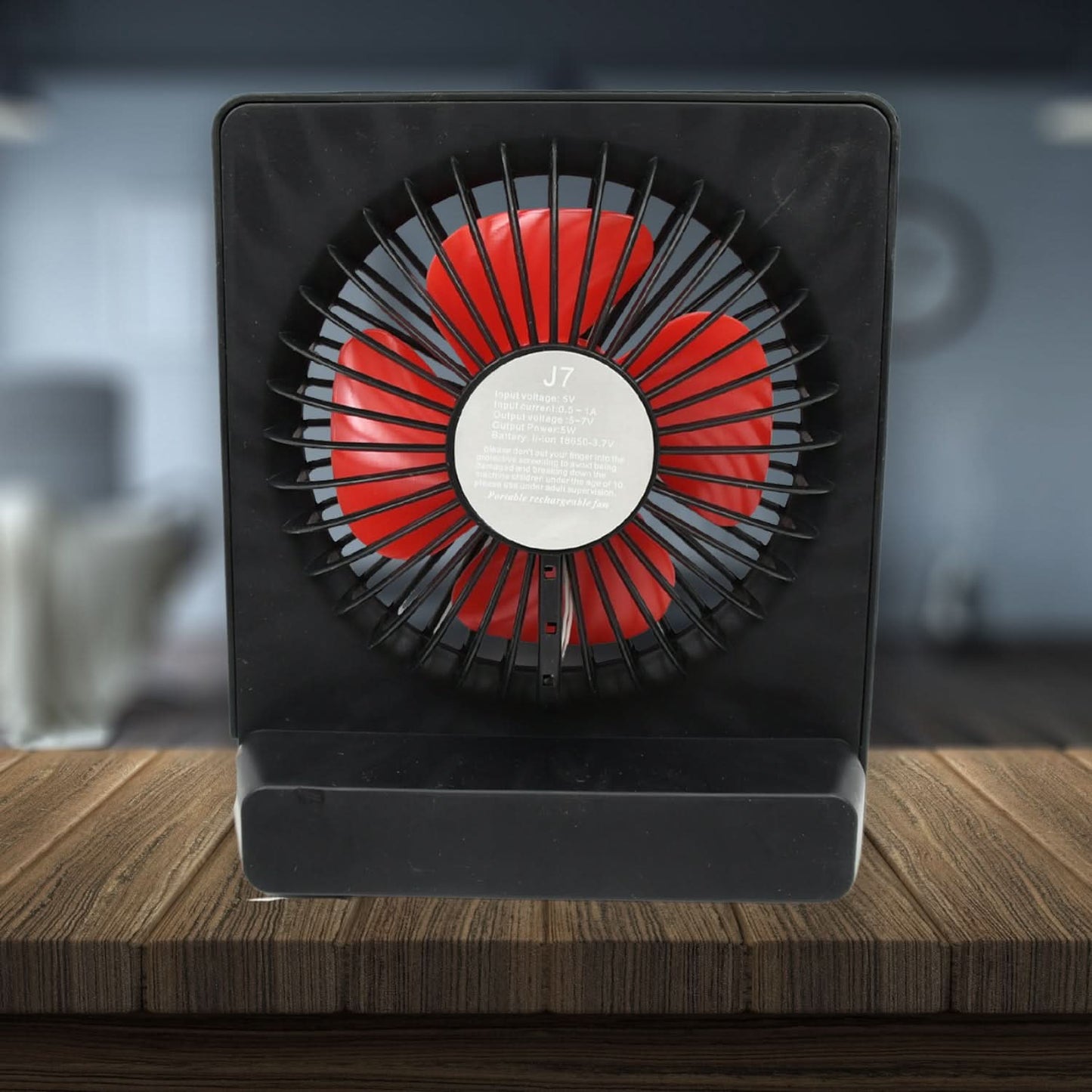 PORTABLE DESK FAN TABLE FAN 1 STEP SPEED SETTING FAN PERSONAL DESK FAN SUITABLE FOR OFFICE ,SCHOOL & HOME USE - infinityexculsivestore.com