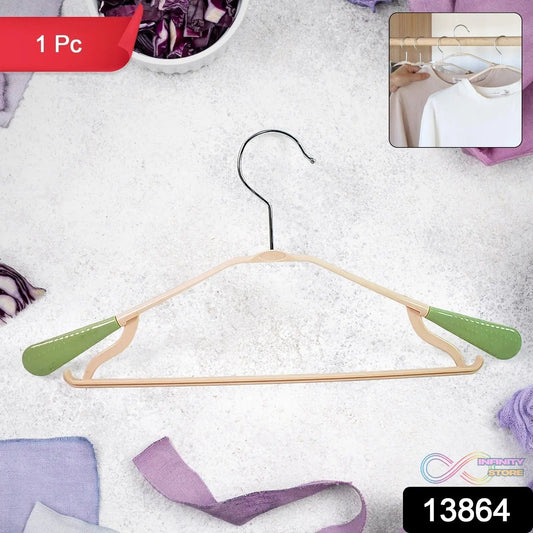 PP Cloth Hanger Set of 1 with Zinc Plated Steel Hook (1 Pc) - infinityexculsivestore.com