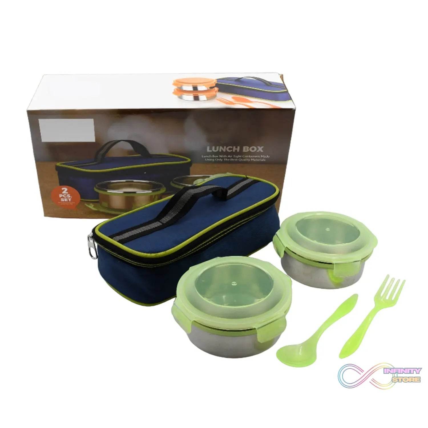 AIRTIGHT & LEAK PROOF STAINLESS STEEL CONTAINER MULTI COMPARTMENT LUNCH BOX CARRY TO ALL TYPE LUNCH IN LUNCH BOX & PREMIUM QUALITY LUNCH BOX IDEAL FOR OFFICE , SCHOOL KIDS & TRAVELLING IDEAL - infinityexculsivestore.com