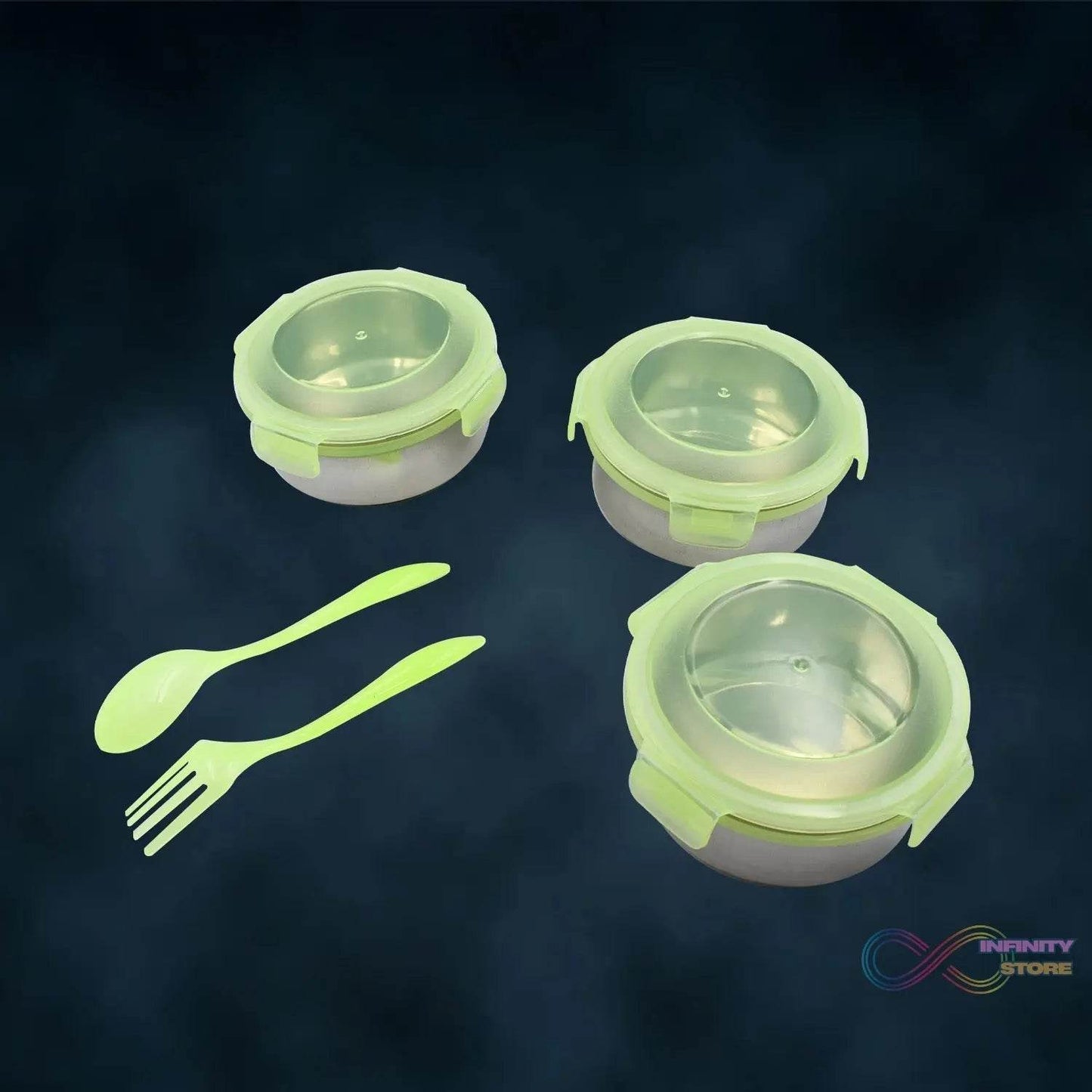 AIRTIGHT & LEAK PROOF STAINLESS STEEL CONTAINER MULTI COMPARTMENT LUNCH BOX CARRY TO ALL TYPE LUNCH IN LUNCH BOX & PREMIUM QUALITY LUNCH BOX IDEAL FOR OFFICE , SCHOOL KIDS & TRAVELLING IDEAL - infinityexculsivestore.com