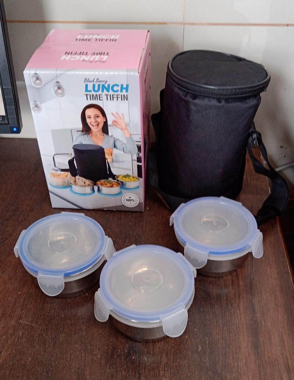 AIRTIGHT & LEAK PROOF STAINLESS STEEL CONTAINER MULTI COMPARTMENT LUNCH BOX CARRY TO ALL TYPE LUNCH IN LUNCH BOX & PREMIUM QUALITY LUNCH BOX IDEAL FOR OFFICE , SCHOOL KIDS & TRAVELLING IDEAL - infinityexculsivestore.com