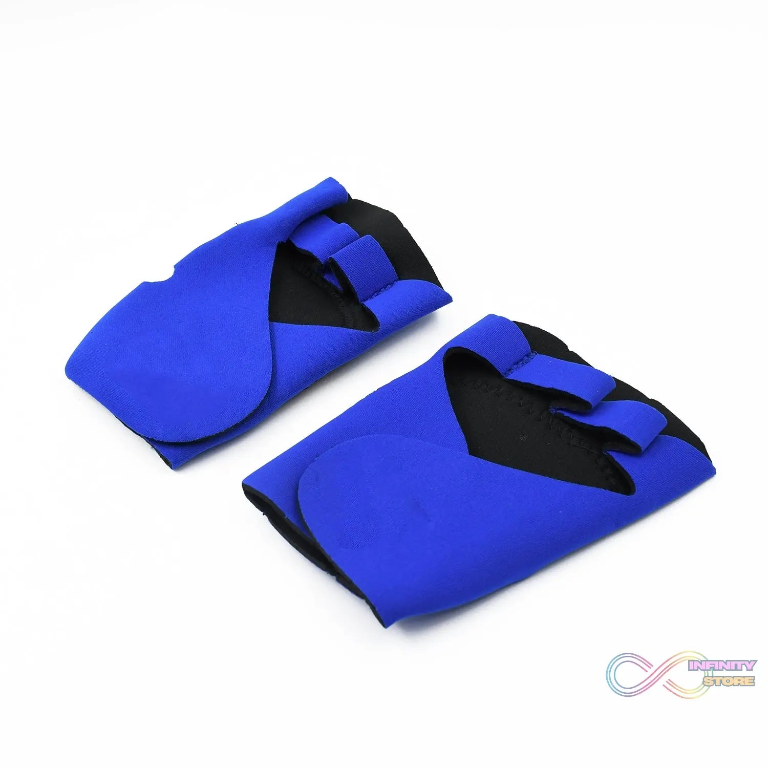 Palm Support Gloves Half Finger Gym Exercise Training Gloves Outdoor (1 Pair / / With Card Packing) - infinityexculsivestore.com
