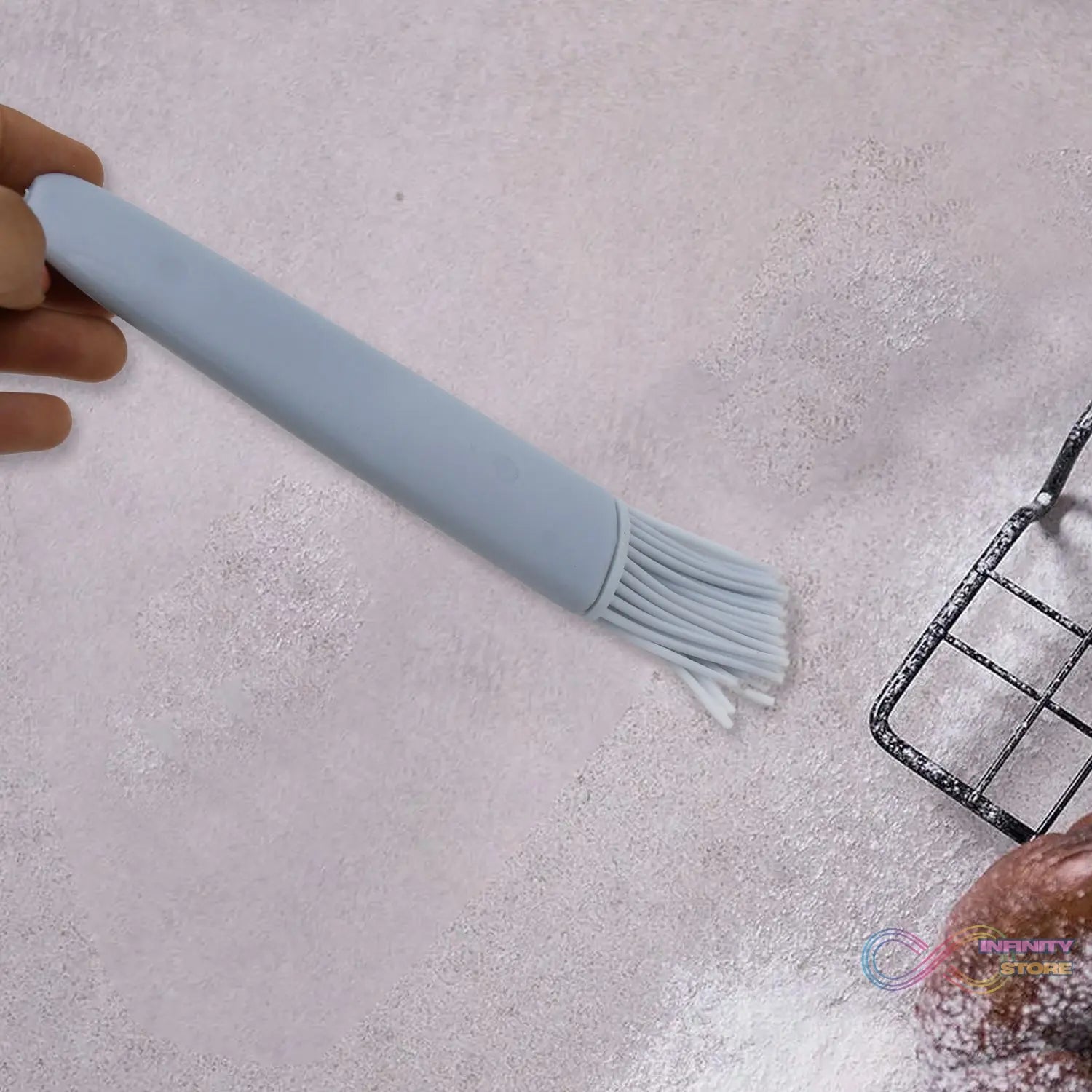 Pastry Brush, Basting Brush BBQ Sauce Marinade Meat Silicone Oil Brush (1 Pc) - infinityexculsivestore.com