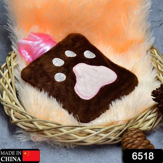 Paw Print Small Hot Water Bag with Cover for Pain Relief - infinityexculsivestore.com