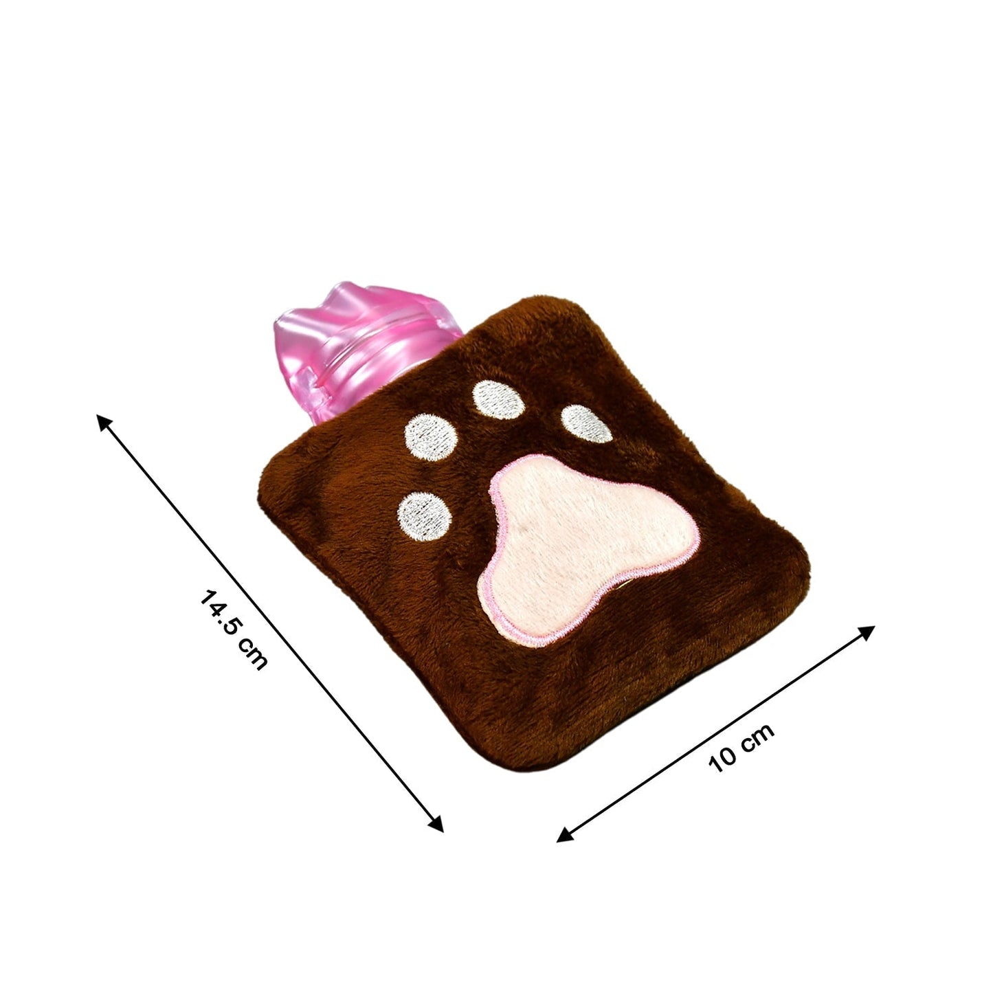 Paw Print Small Hot Water Bag with Cover for Pain Relief - infinityexculsivestore.com