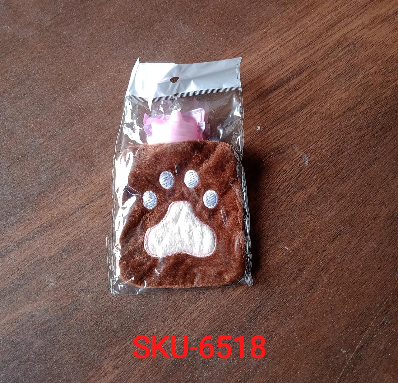 Paw Print Small Hot Water Bag with Cover for Pain Relief - infinityexculsivestore.com