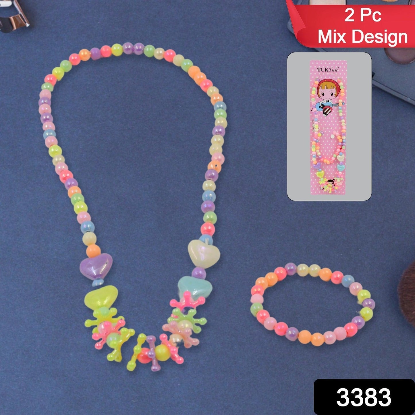 Pearl Pendant Necklace Bracelet Ring (2 Pc Set) - infinityexculsivestore.com