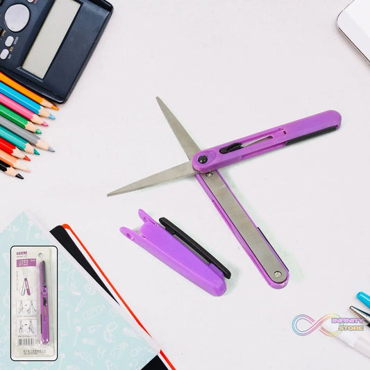 Pen Cut Compact Scissors in Pen Format, Pen - Style Portable Travel Scissors (1 Pc) - infinityexculsivestore.com