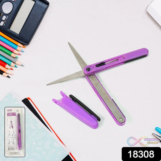Pen Cut Compact Scissors in Pen Format, Pen - Style Portable Travel Scissors (1 Pc) - infinityexculsivestore.com
