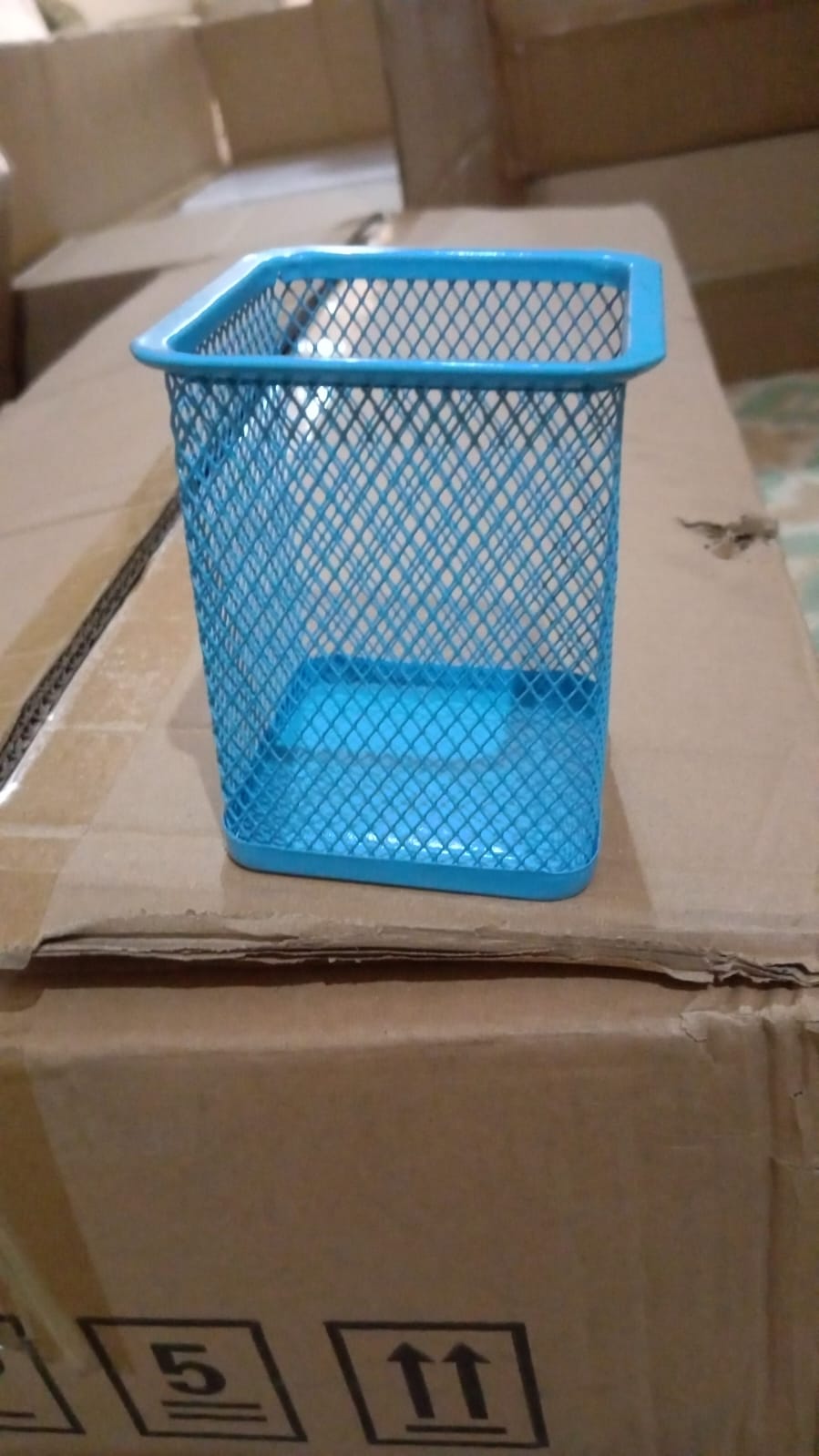 Pen Holder for Desk, Metal Mesh Holder (1 Pc) - infinityexculsivestore.com