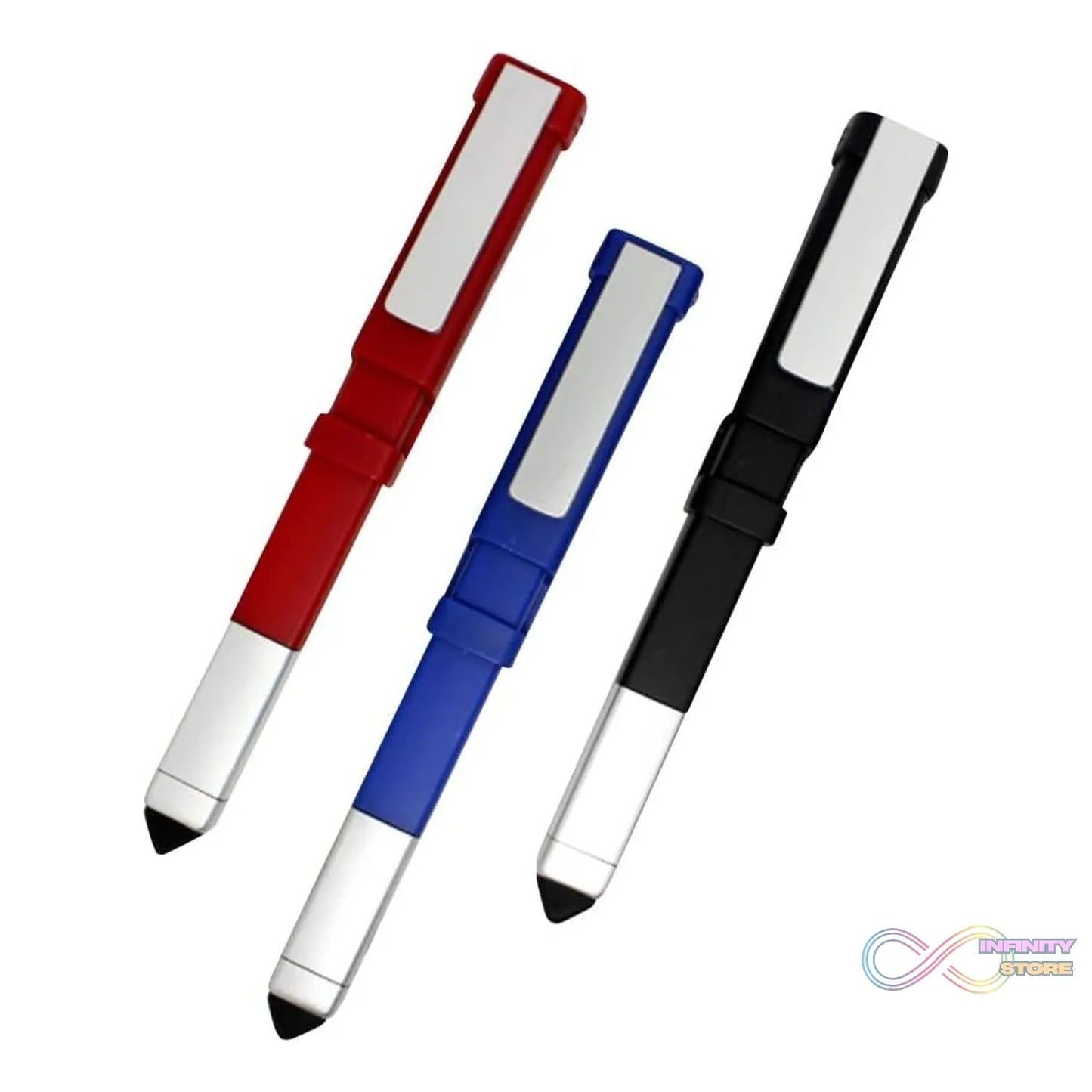 Pen - Shaped Phone Holder with Screwdriver Sets, Multi - Function Pen 4 in 1 Tech Tool Pen, Portable Phone Tools with Capacitive Stylus Ball Point Pen Mobile - infinityexculsivestore.com