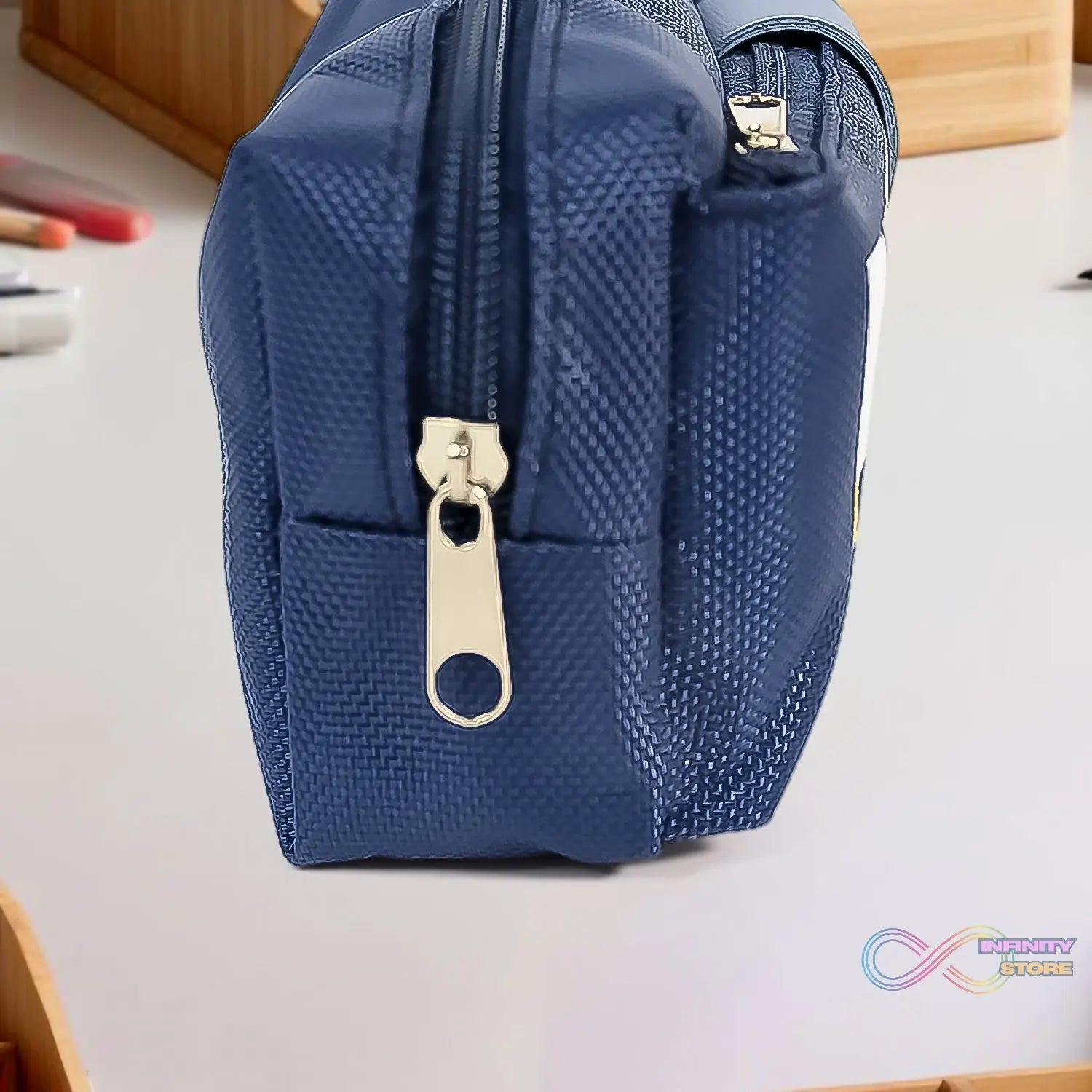 Pencil Pouch With Zipper 1 Pc / 2 Compartment) - infinityexculsivestore.com