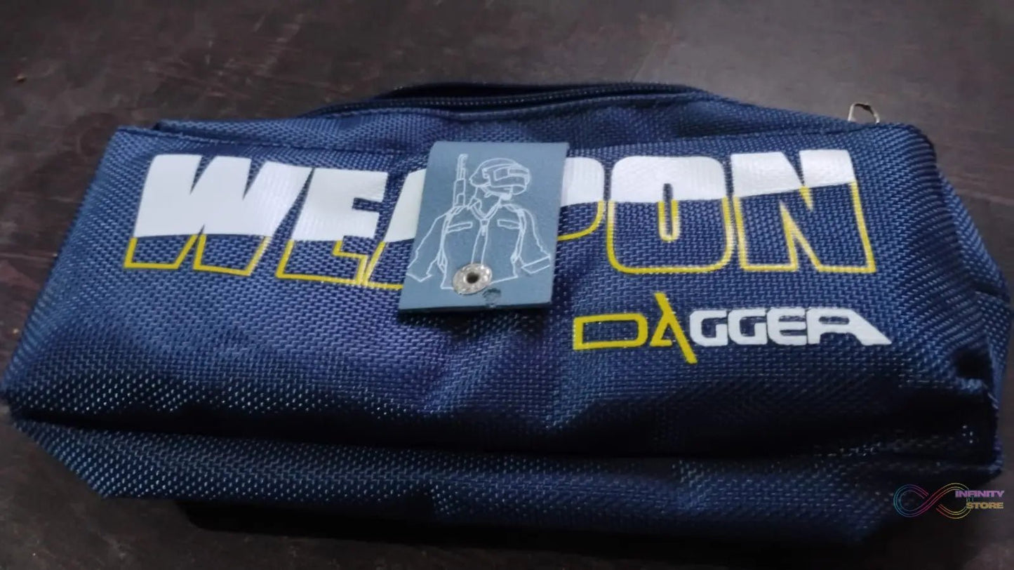 Pencil Pouch With Zipper 1 Pc / 2 Compartment) - infinityexculsivestore.com