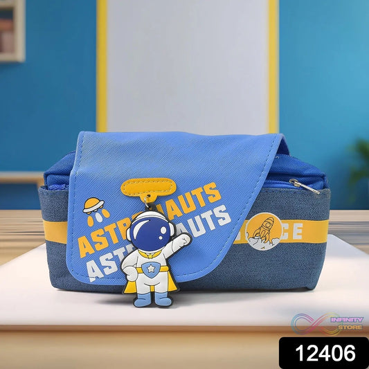 Pencil Pouch With Zipper (1 Pc / 2 Compartment ) - infinityexculsivestore.com