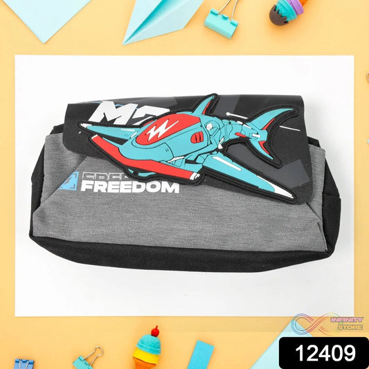 Pencil Pouch With Zipper (1 Pc / 2 Compartment ) - infinityexculsivestore.com