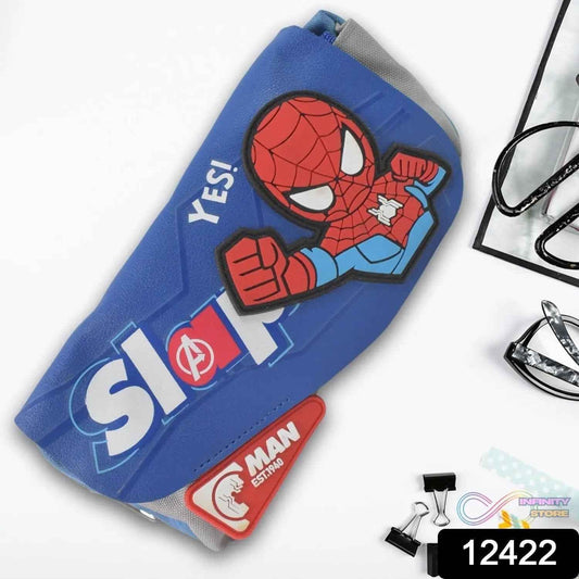 Pencil Pouch With Zipper, Students Pencil Case Large Capacity, Makeup Pouch, Stationery Bag (1 Pc / 2 Compartment) - infinityexculsivestore.com