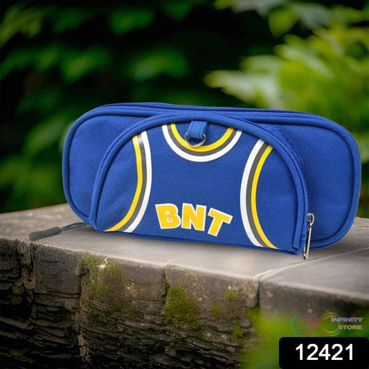 Pencil Pouch With Zipper, Students Pencil Case Large Capacity, Makeup Pouch, Stationery Bag (1 Pc / 2 Compartment) - infinityexculsivestore.com
