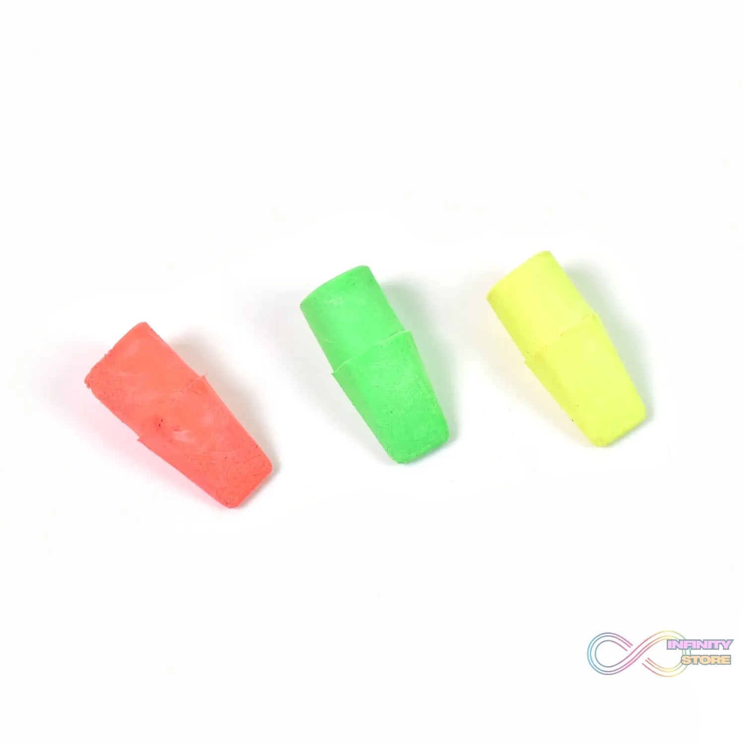 Pencil Top Eraser Rubber Erasers (1 Pc / Mix Colour & Design) - infinityexculsivestore.com