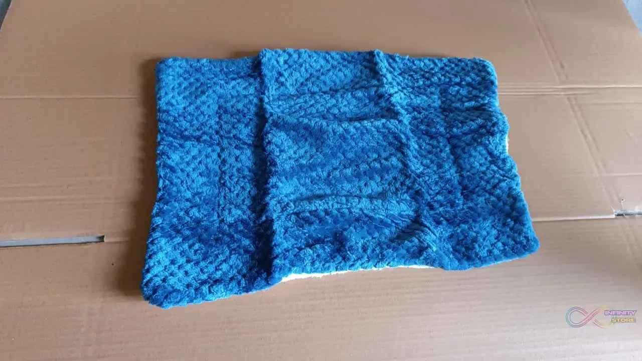 Pet Soft Cat Dog Towel, Warm Sleep Mat (50×37 Cm / 1 Pc / Mix Color & Design) - infinityexculsivestore.com