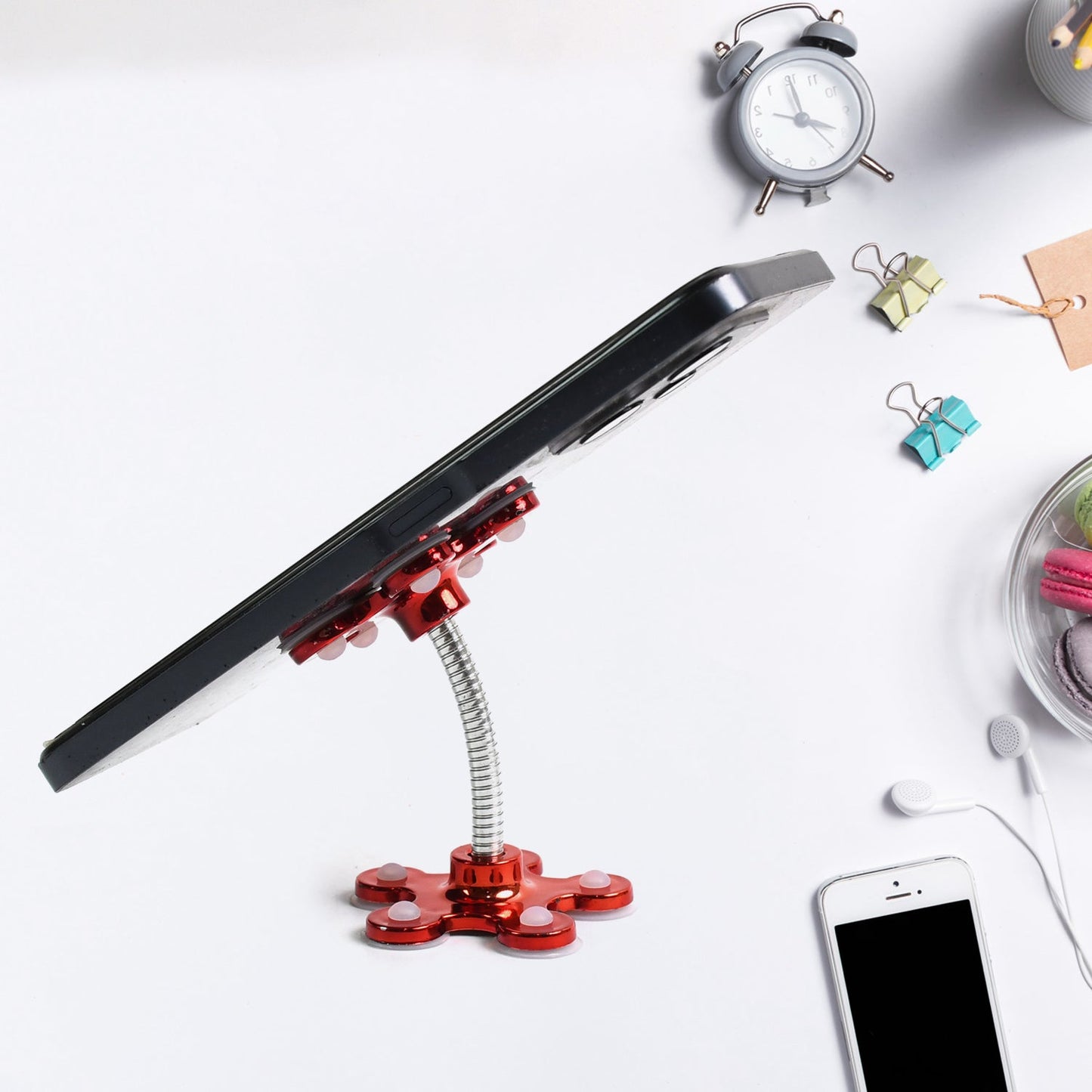 Phone Holder Car & Mount Sucker Stand vip stand (Multicolored With Box)) - infinityexculsivestore.com