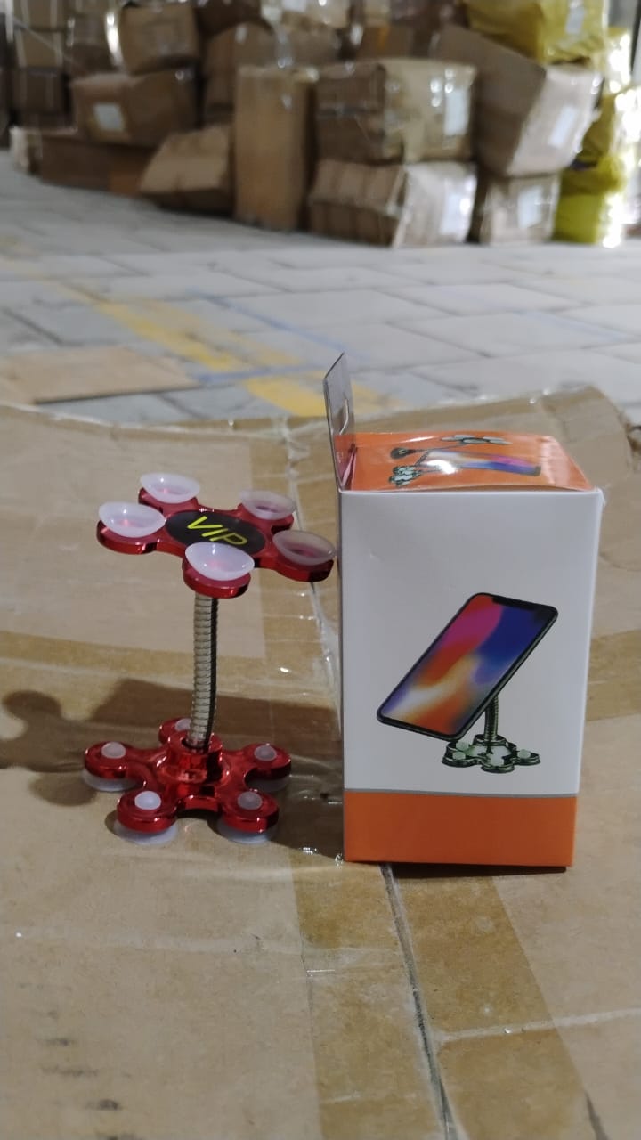 Phone Holder Car & Mount Sucker Stand vip stand (Multicolored With Box)) - infinityexculsivestore.com