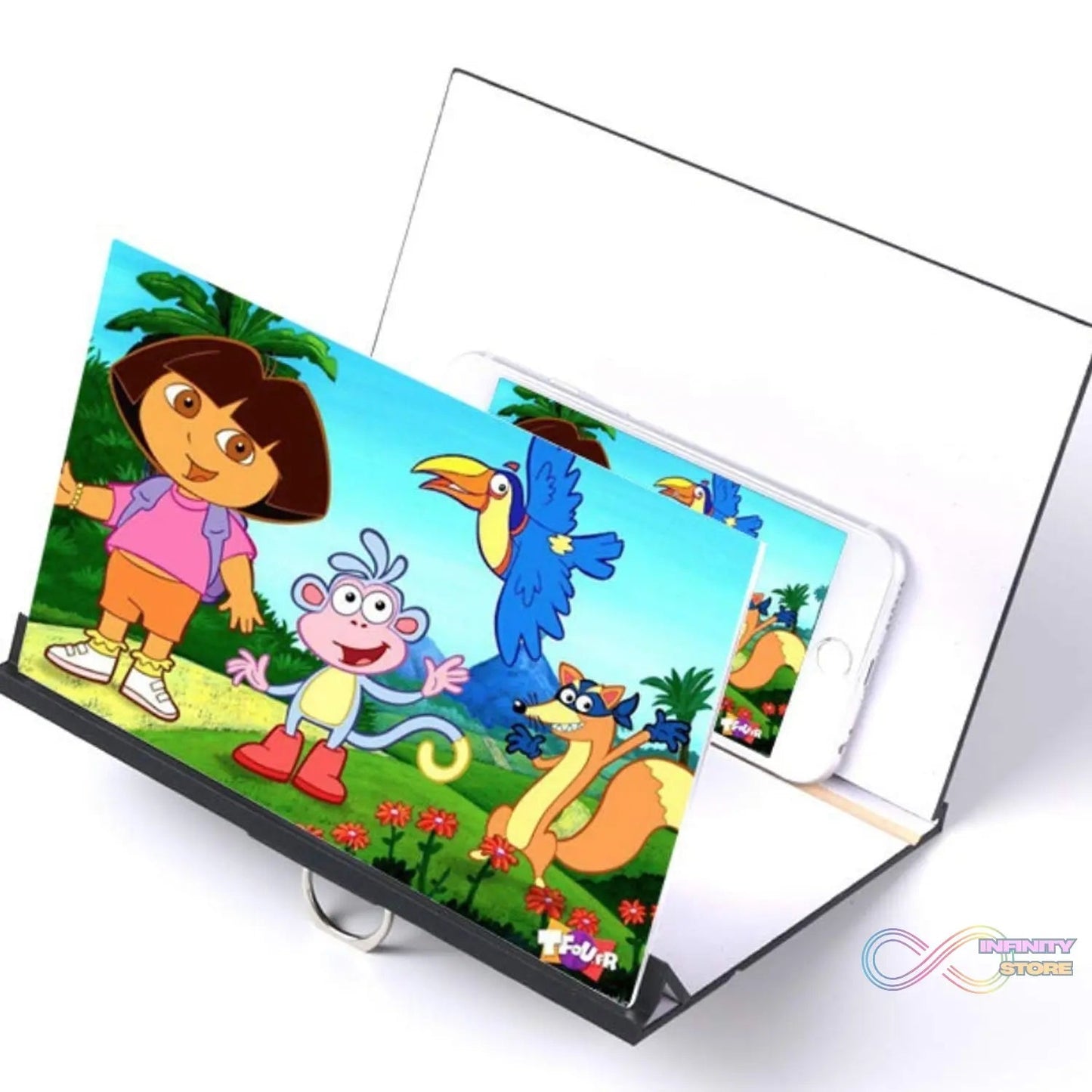 Phone Screen Magnifier Video Screen Amplifier Expander Holder Bracket for Mobile Phone Screen Zoom Display - infinityexculsivestore.com
