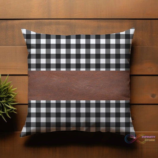 Pillow Covers, Leather & Cotton Cushion Covers (15 Γ 15 Inch / 1 Pair / 2 Pc) - infinityexculsivestore.com