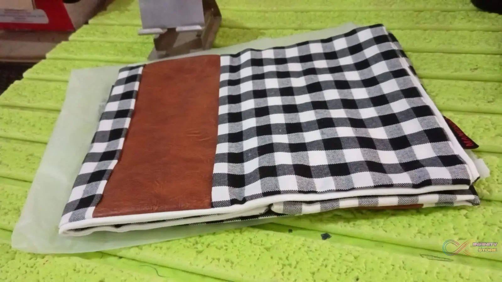 Pillow Covers, Leather & Cotton Cushion Covers (17 × 17 Inch / 1 Pair / 2 Pc) - infinityexculsivestore.com