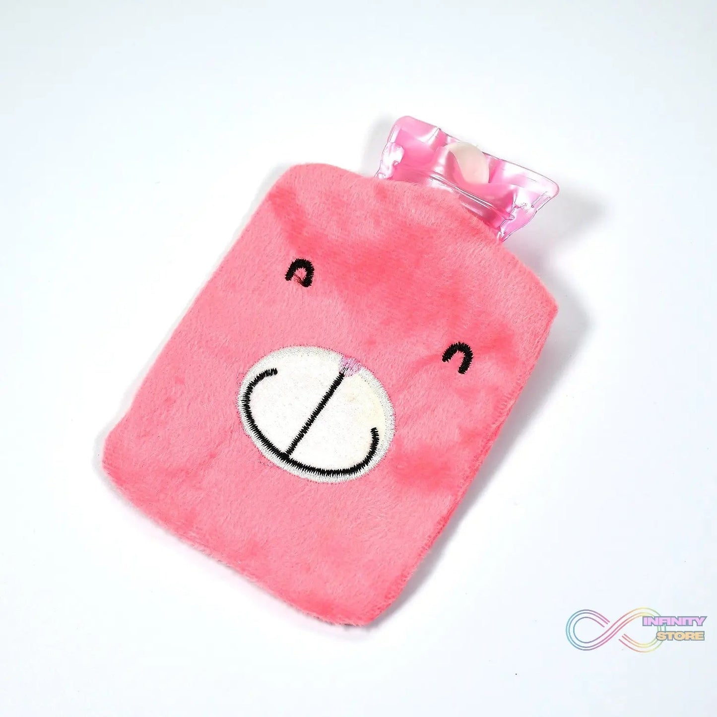 Pink small Hot Water Bag with Cover for Pain Relief, Neck, Shoulder Pain and Hand, Feet Warmer, Menstrual Cramps. - infinityexculsivestore.com
