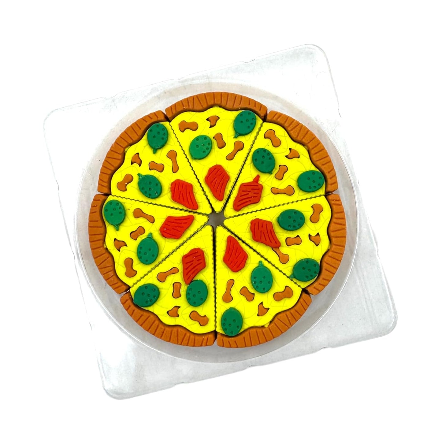 Pizza Erasers for Kids, 3D Slices Pizza Eraser, Cute & Fancy Fast Food Eraser (Set/Pack of 1) - infinityexculsivestore.com